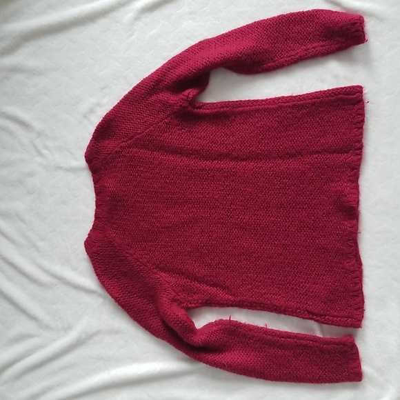 Gap wool sweater dark red sz S womens - Picture 7 of 8